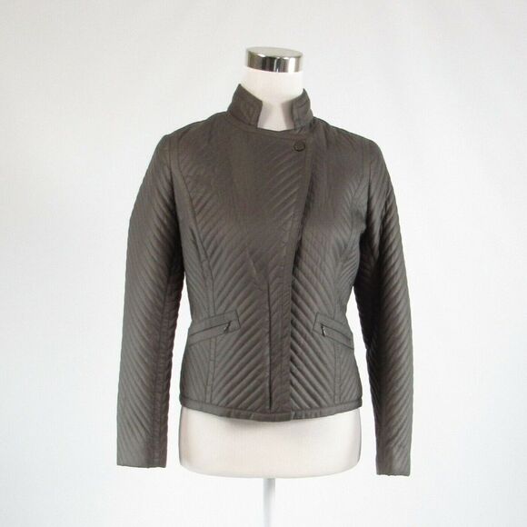 Worth New York gray long sleeve jacket 2 - Picture 1 of 8